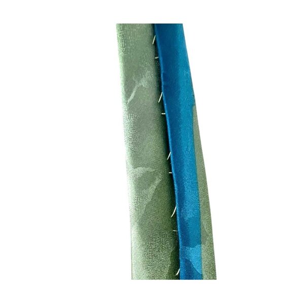 Jerry Garcia Silk Tie Blue Green Desert Storm Limited ED Collection 47 Abstract - Picture 9 of 11